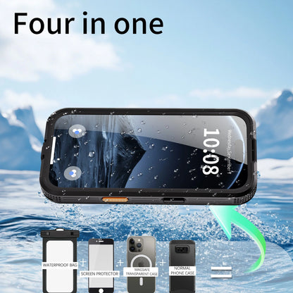 Magnetic Shockproof Dustproof IP68 Waterproof Phone Case for Apple 17Promax/ 17Pro /Air / 17 - Durable Protective Cover