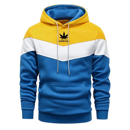 Hot Sales Mens Tracksuit Printed Casual Tricolor Sweatshirts High Quality Sports Jogging Man Clothing Single Piece Hoodie Pants