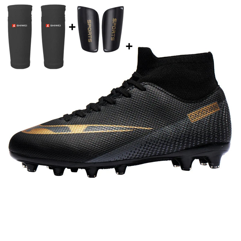 Size 35-45 Soccer Shoes AG/TF Football Boots Kids Boy Girl Ultralight Soccer Cleats Sneakers  botas de futbol