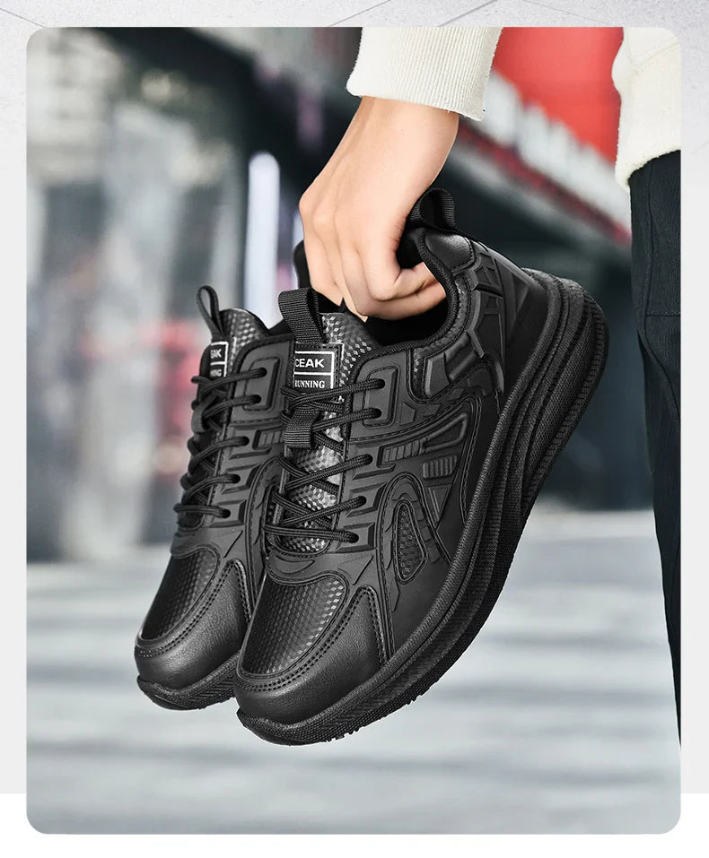 Shoes Four Seasons Breathable Light Non-slip Waterproof Oil-proof Kitchen work shoes Men's Outdoor Casual sports Shoe