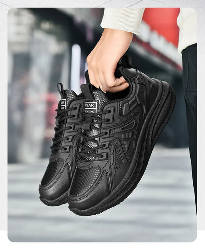 Shoes Four Seasons Breathable Light Non-slip Waterproof Oil-proof Kitchen work shoes Men's Outdoor Casual sports Shoe