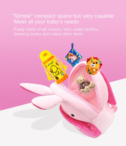 Cute Animals Cartoon Plush Children Backpacks Schoolbag Girls Boys casual Baby Bags