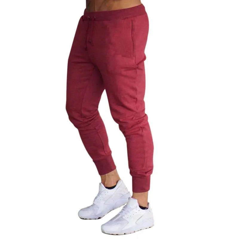Sweatpants Spring Autumn Cotton Long Pants Jogger Trousers Casual Sports Men's and Women's Fitness Solid Jogging Running pants