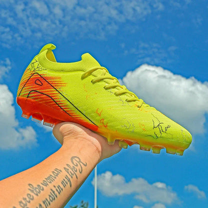 New Men's Football Boots Non-Slip Soccer Shoes Cleats Training FG Top Quality Sneakers Wholesale Drop Shipping Unisex Adult