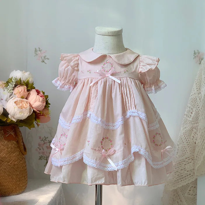 Children's Clothing, Children's Dresses, Summer Clothes, New Girls' Stylish Mesh Dresses, Baby Girls' Princesses