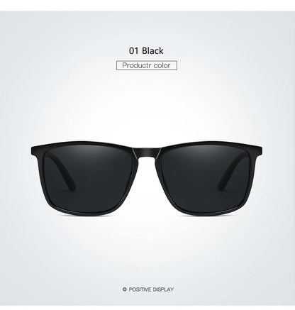Luxury Square Vintage Polarized Sunglasses For Men Women Fashion Travel Driving  Sun Glasses Male TR90 Eyewear UV400
