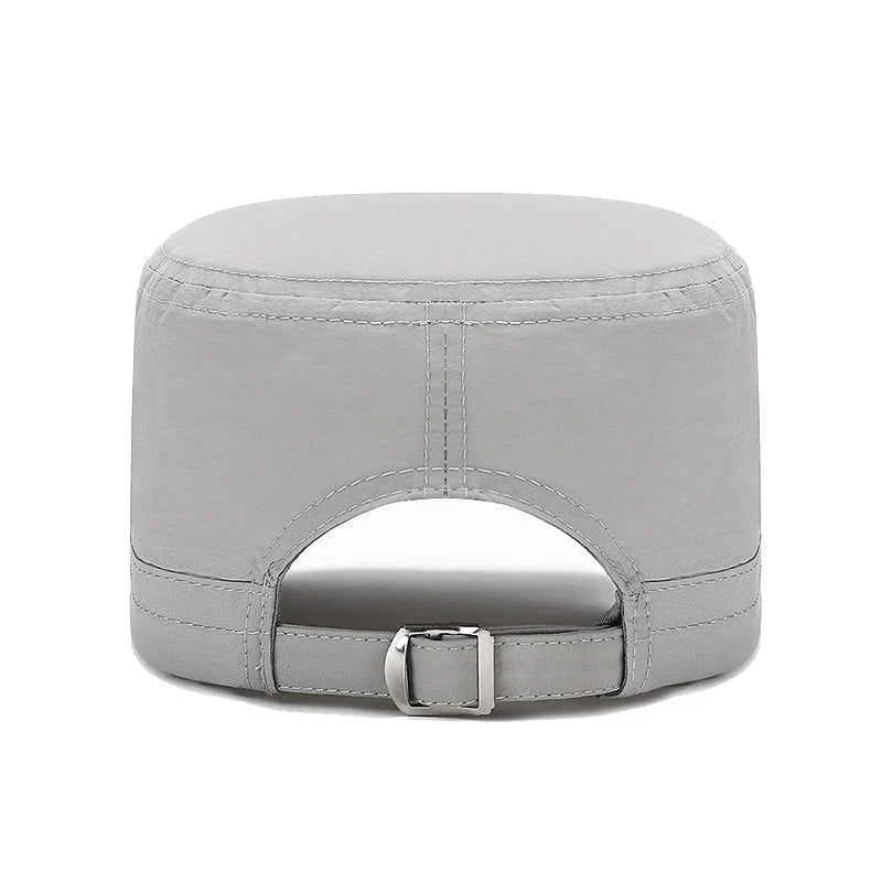 New Mens and Womens Flat Cap Venting Holes On The Military Academy Cadet Caps Fashionable Classic Outdoor Casual Sport Sun Hat
