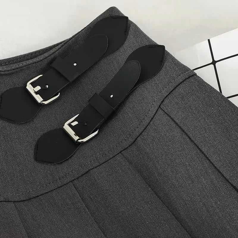 Women Skirts High Waist Retro All-match Slim Hipsters Young Style Design Streetwear Cool Girls Casual