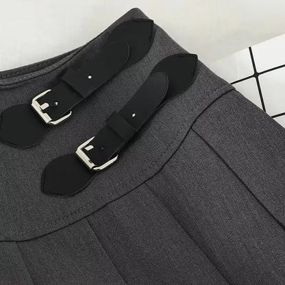 Women Skirts High Waist Retro All-match Slim Hipsters Young Style Design Streetwear Cool Girls Casual