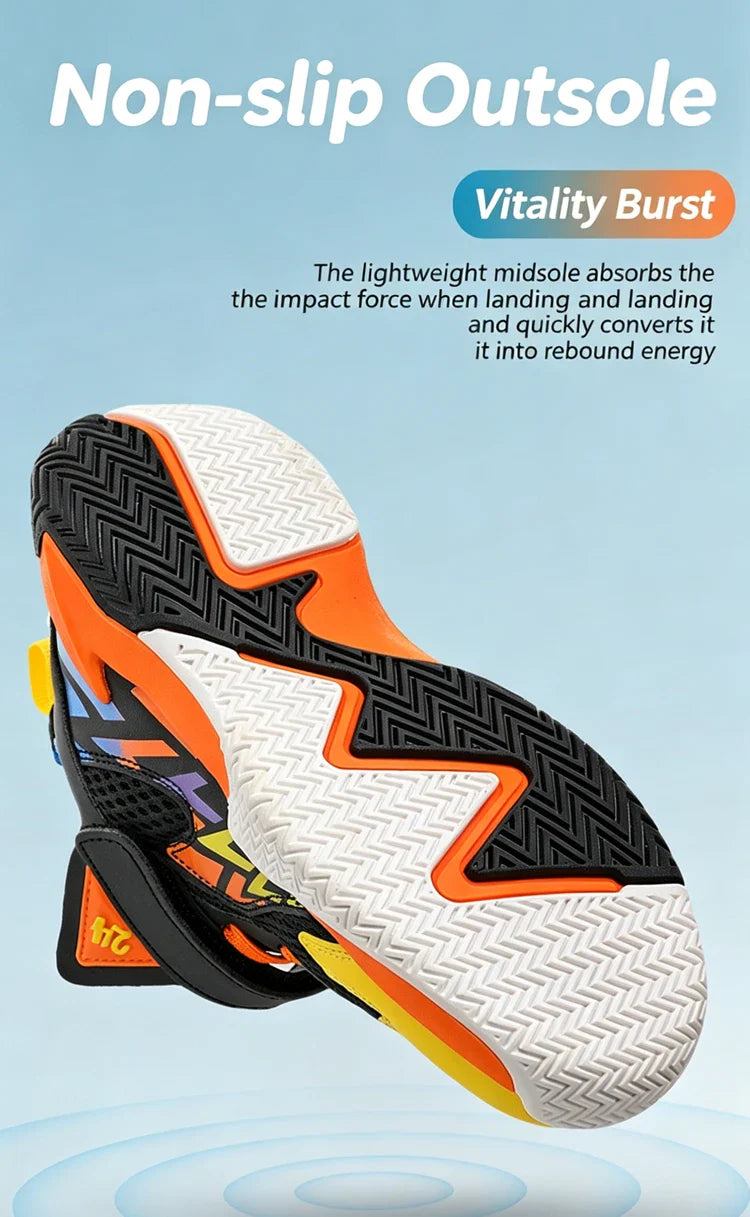 Summer Breathable Children's Sports Shoes Outdoor Basketball Shoes Kids Non-slip Platform Casual Sneakers For Boys Trainers