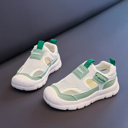 Unisex Children’s Sports Sandals 2026 New Summer Kids Barefoot Beach Shoes Non-slip Comfort Versatile Chic Outdoor Hiking Shoes
