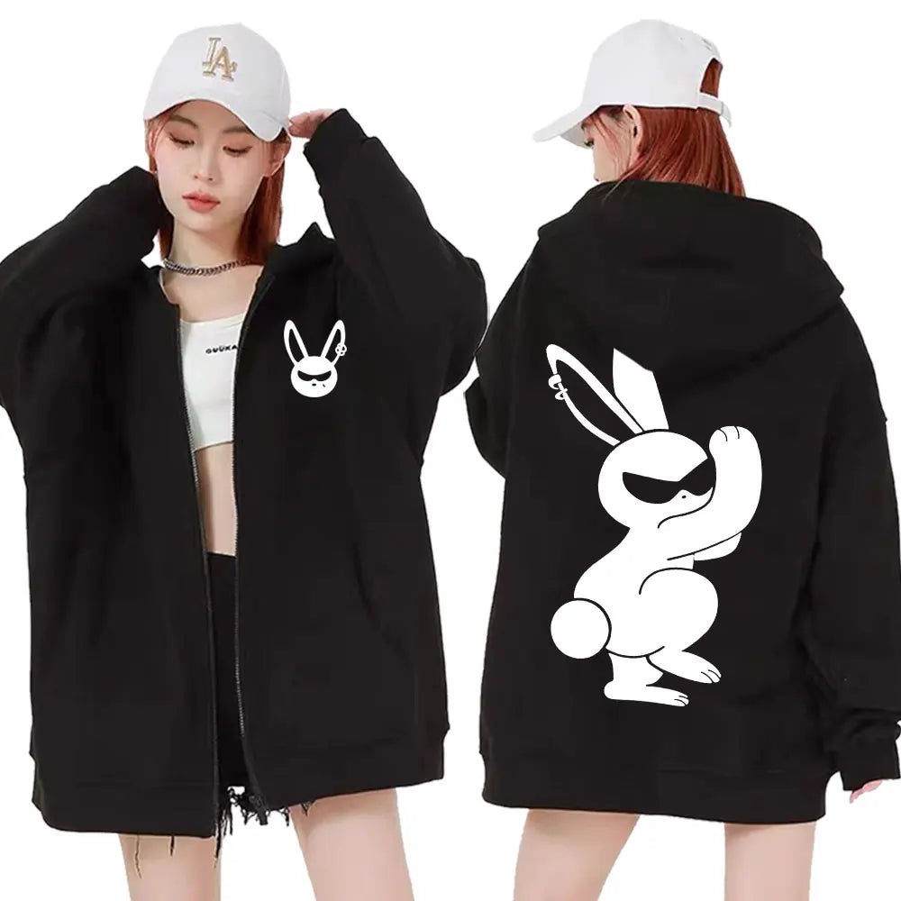 Ateez The World Ep. Fin Will Album Tour 2024 Zipper Hoodies Men Women Korean Fashion Zip Up Sweatshirt Casual Jacket Hoodie Tops