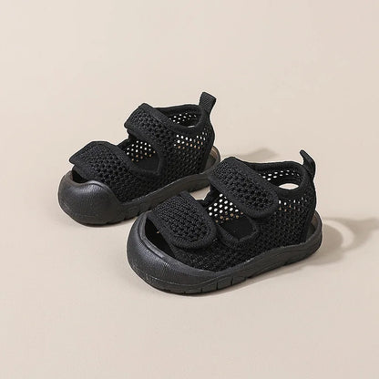Baby Boy Sandals 2025 Summer Toddler Shoes Baby Girl Soft Flexible Sandals Newborn Infant Outdoor First Walkers
