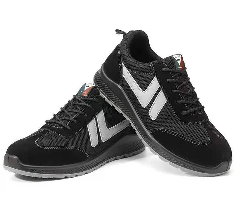 Four Season Anti Smashing and Anti Stabbing Insulated Electrician Protective Shoes with Oil Resistant Steel Toe Caps
