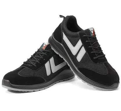 Four Season Anti Smashing and Anti Stabbing Insulated Electrician Protective Shoes with Oil Resistant Steel Toe Caps