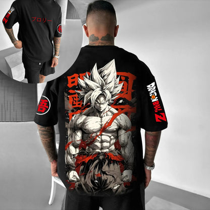 Men's and Women's Summer Fashion Street Casual Loose T-Shirt, Hoodie, Shorts and Sweatpants
