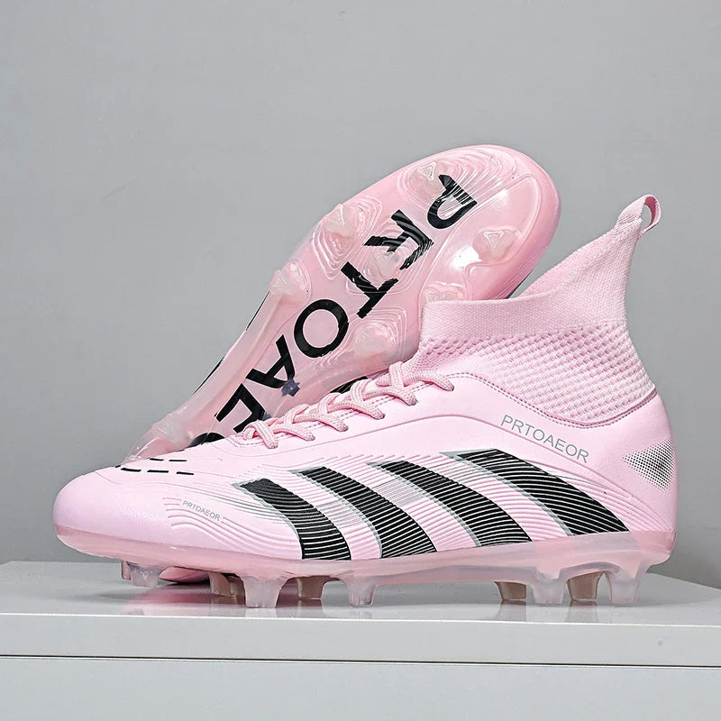 New Men Match Professional Football Boots Non-Slip TF/FG Soccer Shoes Boys Sneakers Comfortable Ankle Sports Shoes Unisex