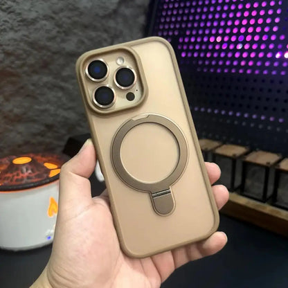 Magnetic Holder Armor Shockproof Wireless Charging Phone Case for iPhone 17 16 15 14 13 12 11 Pro Max 17 Air Cases Cover