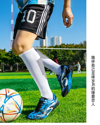 Football Boots Boys Professional  Soccer Shoes Kids Athletics Training Shoes Sports Shoe Girls Outdoor Spikes Chuteira De Campo