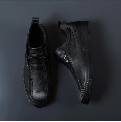 Men's Trendy Sneakers Leather Soft Sole Men Shoes Size 38-44