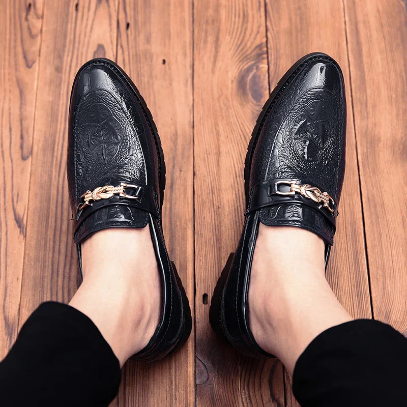 Office men dress shoes floral pattern men formal shoes leather luxury fashion groom wedding shoes men oxford shoes dress 38-47