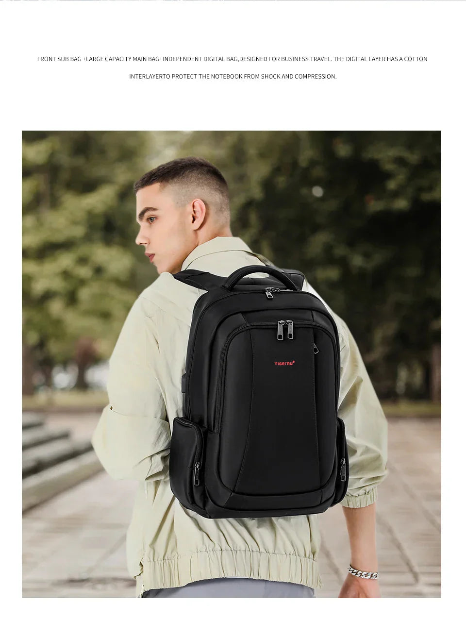 Waterproof Nylon Backpack Female Men's Backpack For 15.6 Laptop Notebook Bag Mochilas School Backpacks Bag Male Knapsack