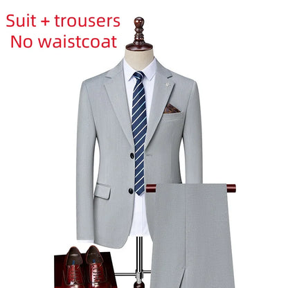 2025 High quality fashion handsome everything fashion business leisure has a single west two sets three sets