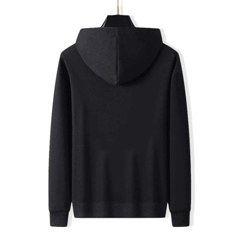 Plus Size Men Hoodie Sweatshirt Pullover 6XL 7XL 90-180kg 100% Cotton Autumn Winter Long Sleeve Sport Tops Big Size Men Clothing