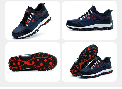 Men's work shoes hiking series for all four seasons with low top