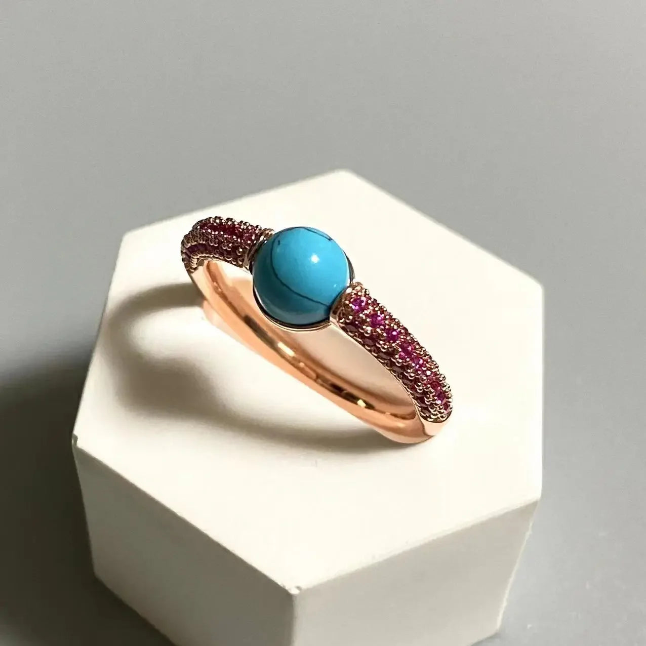 6mm Round Candy Style Ring for Women 33 Colors Purple Zircon Crystal Inlay Jewelry Birthday Gift