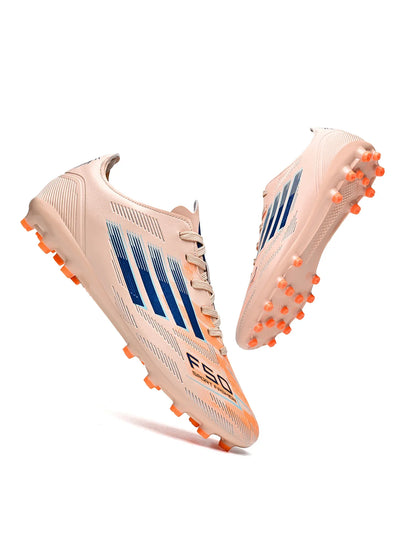 High Quality Mens Soccer Shoes F50 Turf Soccer Cleats for Boys Sneakers TF/FG Training Football Boots Chuteira Campo 35-45