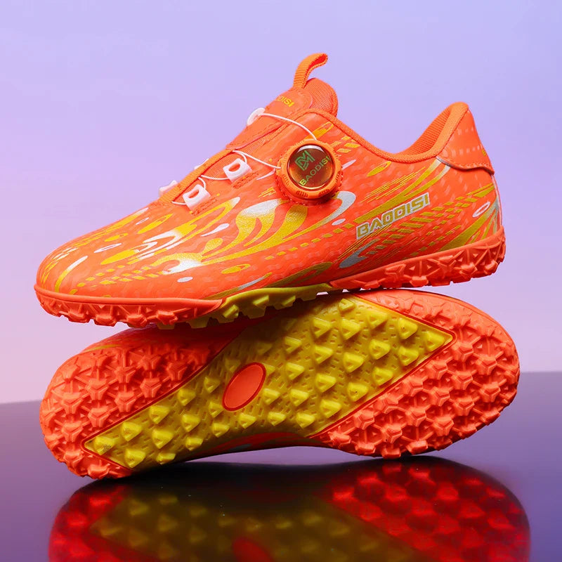 New Kids Football Boots Society Cleats Soccer Shoes Professional Children Football Field Boots Original Non Slip Sneakers Fast