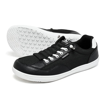 Wide-Toe-Box Barefoot Shoes Womens Mens Zero Drop Slip On Sneakers Minimalist Walking Shoes