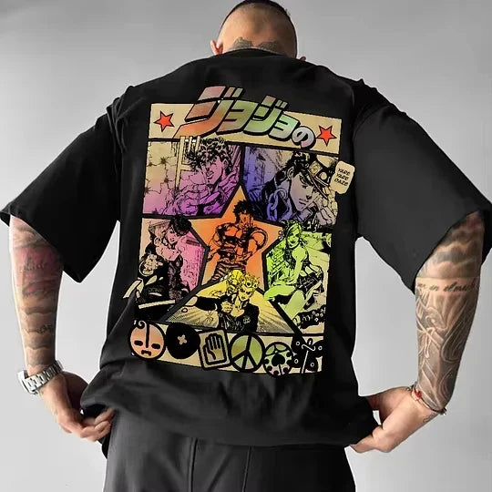Men's Clothing Harajuku Summer Y2k Graphic T Shirts Oversized Loose Cotton Women's Short Sleeve Tee Tops