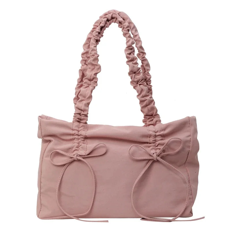 Solid Color Nylon Casual Shoulder Bags Large Capacity High Quality Versatile Crossbody Bags for Women 2025 Fashion Hot Sale