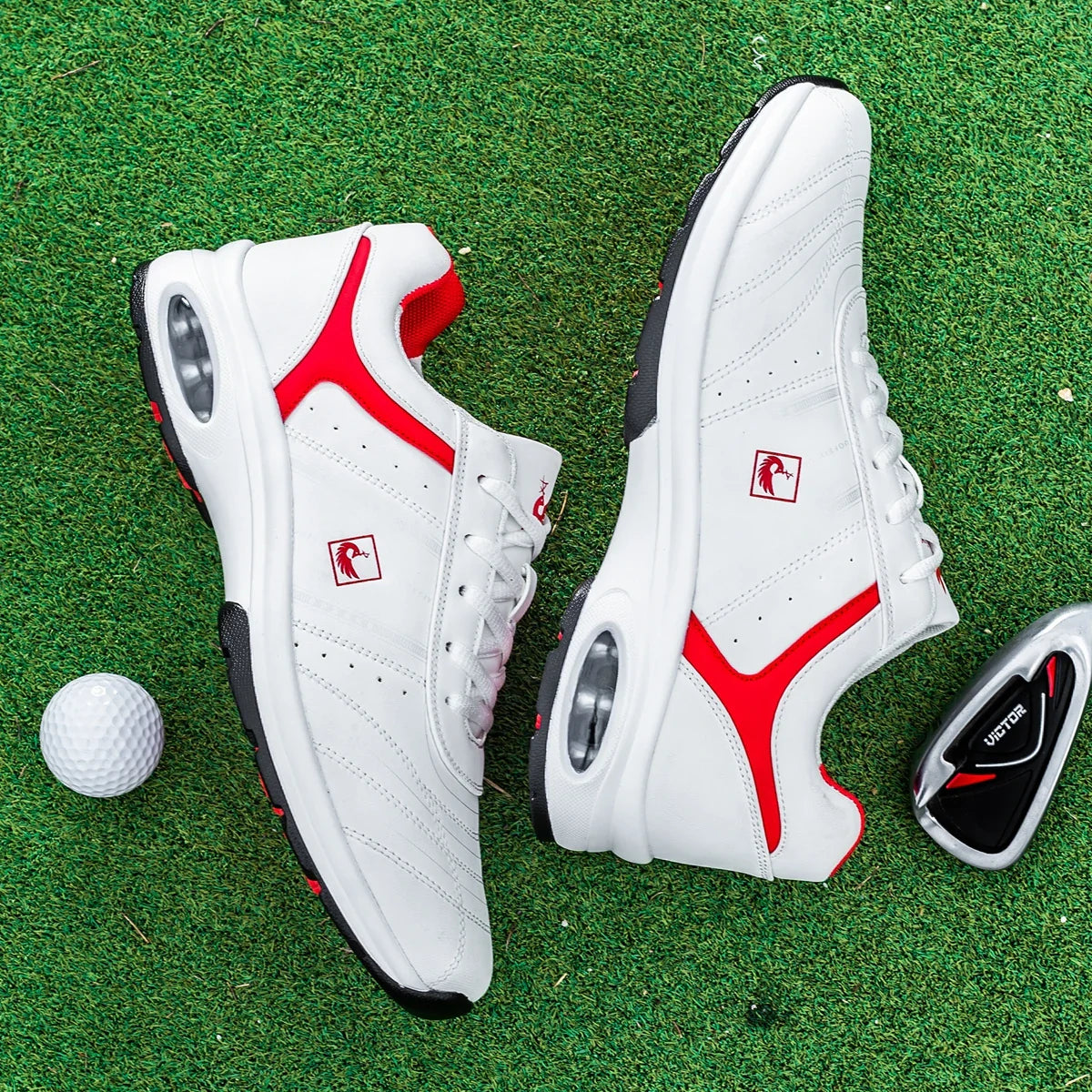 Men Golf Shoes Casual Breathable Waterproof Non-slip Golf Outdoor Training Shoes