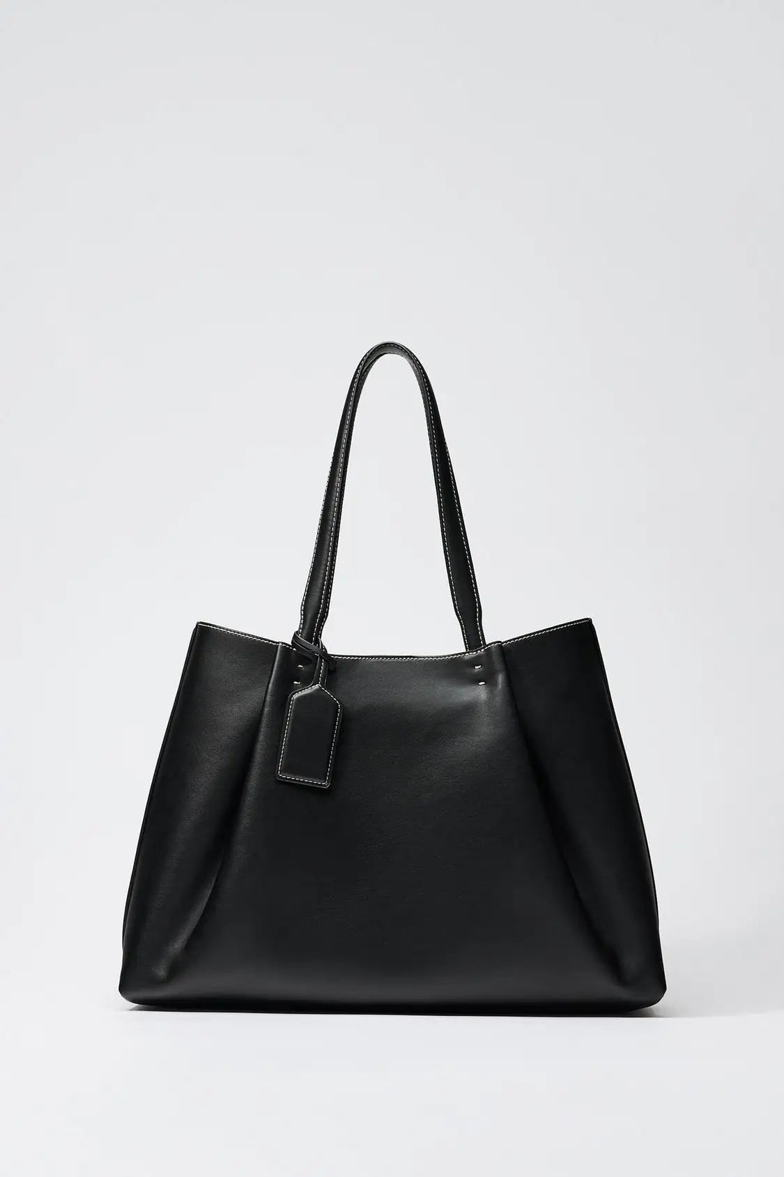 CLIP TOTE BAG, Fashionable Top Handle Tote Bag, Solid Color Simple Shoulder Bag, Luxury Design Handbags for Women
