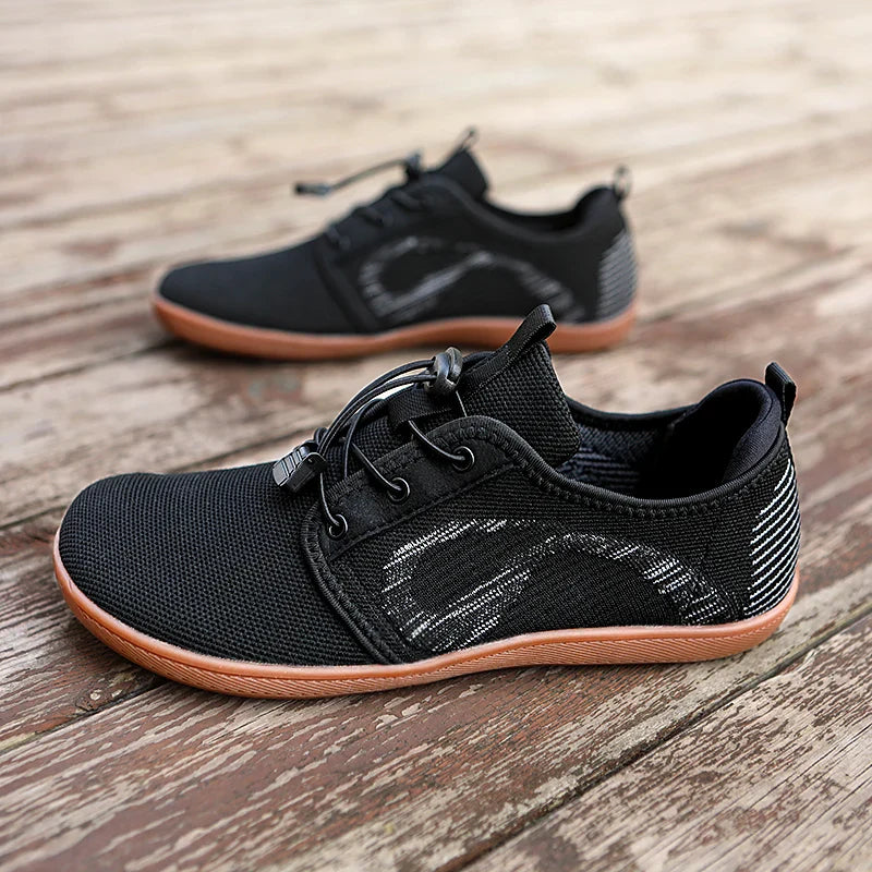 New Unisex Wider Shoes Breathable Mesh Men Barefoot Wide-toed Shoes Brand Flats Soft Zero Drop Sole Wider Toe Sneakes Large Size