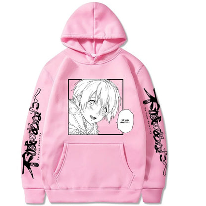 Japanese Anime Fushi We Can Make It To Your Eternity Men's Hoodie Sweatshirt Fashion Brand Design Pullover Fleece Streetwear Top