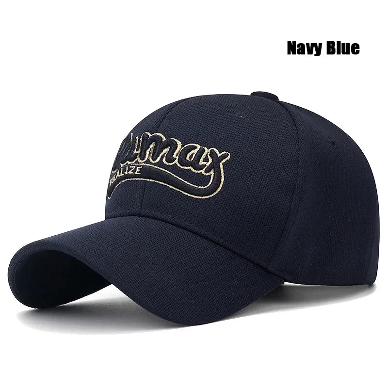 Large Head Circumference High Quality 3D Letter Embroidery Hardtop Baseball Cap Fashion Outdoor Casual Sport Sun Hat Trucker Hat