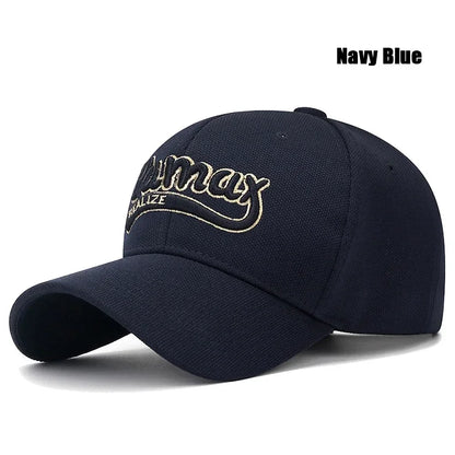 Large Head Circumference High Quality 3D Letter Embroidery Hardtop Baseball Cap Fashion Outdoor Casual Sport Sun Hat Trucker Hat