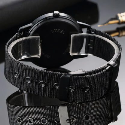 Fashion Women Watches Luxury Metal Analog Quartz Wristwatch Sliver Mesh Belt Simple Elegant Ladies Watch Relogio Feminino