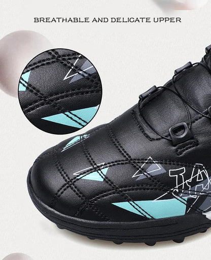 Children's Soccer Shoes Kids Sneakers Non-slip Boys Girls Football Boots Outdoor Ultralight Soccer Trainers Leather Futsal Shoes