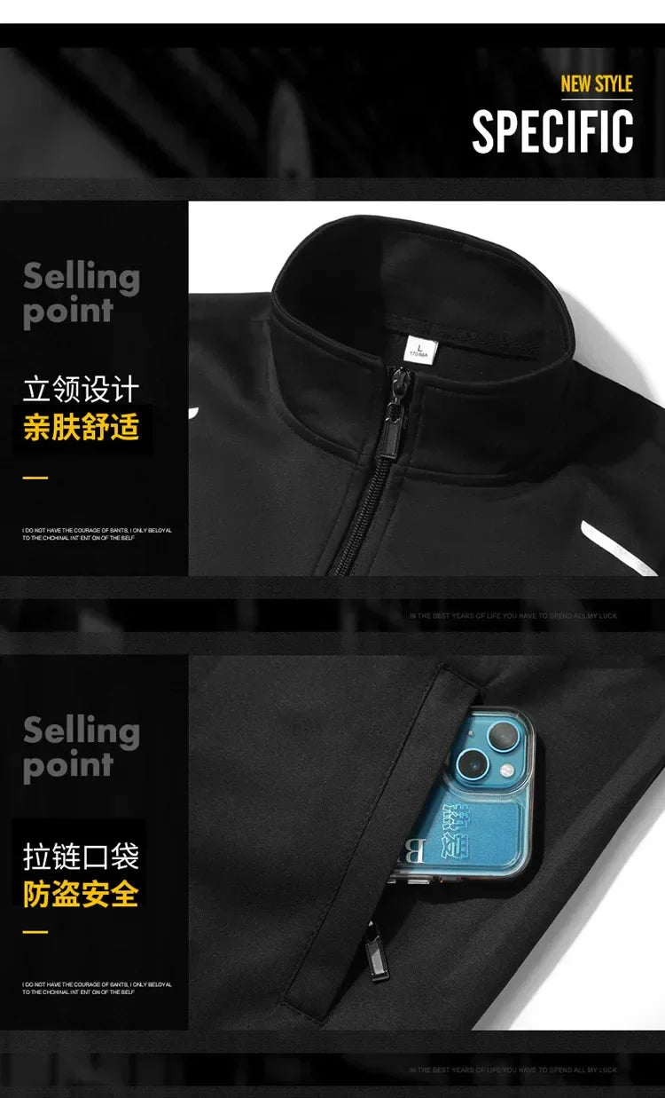 8XL Men's Tracksuits Unisex Jogging Suit Fashion Brand 3 Pieces Set Tracksuit Mens Spring Autumn Fashion Hoodies Sweatpants