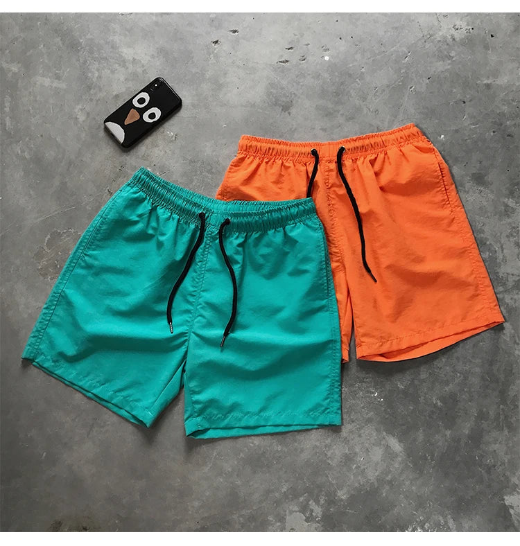 2026 Summer Men's Swimwear Swim Shorts Trunks Beach Board Shorts Swimming Pants Mens Running Sports Surffing Shorts Male M-5XL