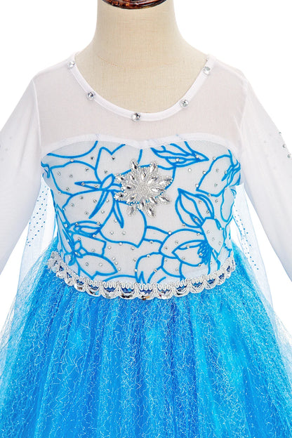 Little Girl Rapunzel Costume Party Fancy Princess Dress Christmas Cosplay Belle Sleeping Beauty Cinderella Carnival Disguise