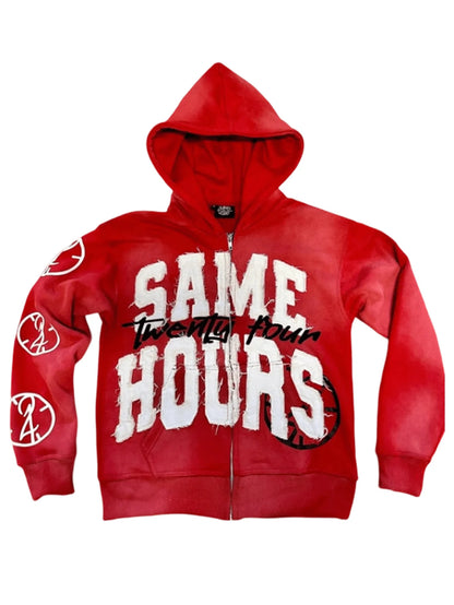 Y2k Hoodie Graphic Zip Up Hoodies Hip Hop Streetwear Aesthetic Sweatshirts Oversized Vintage Outfit