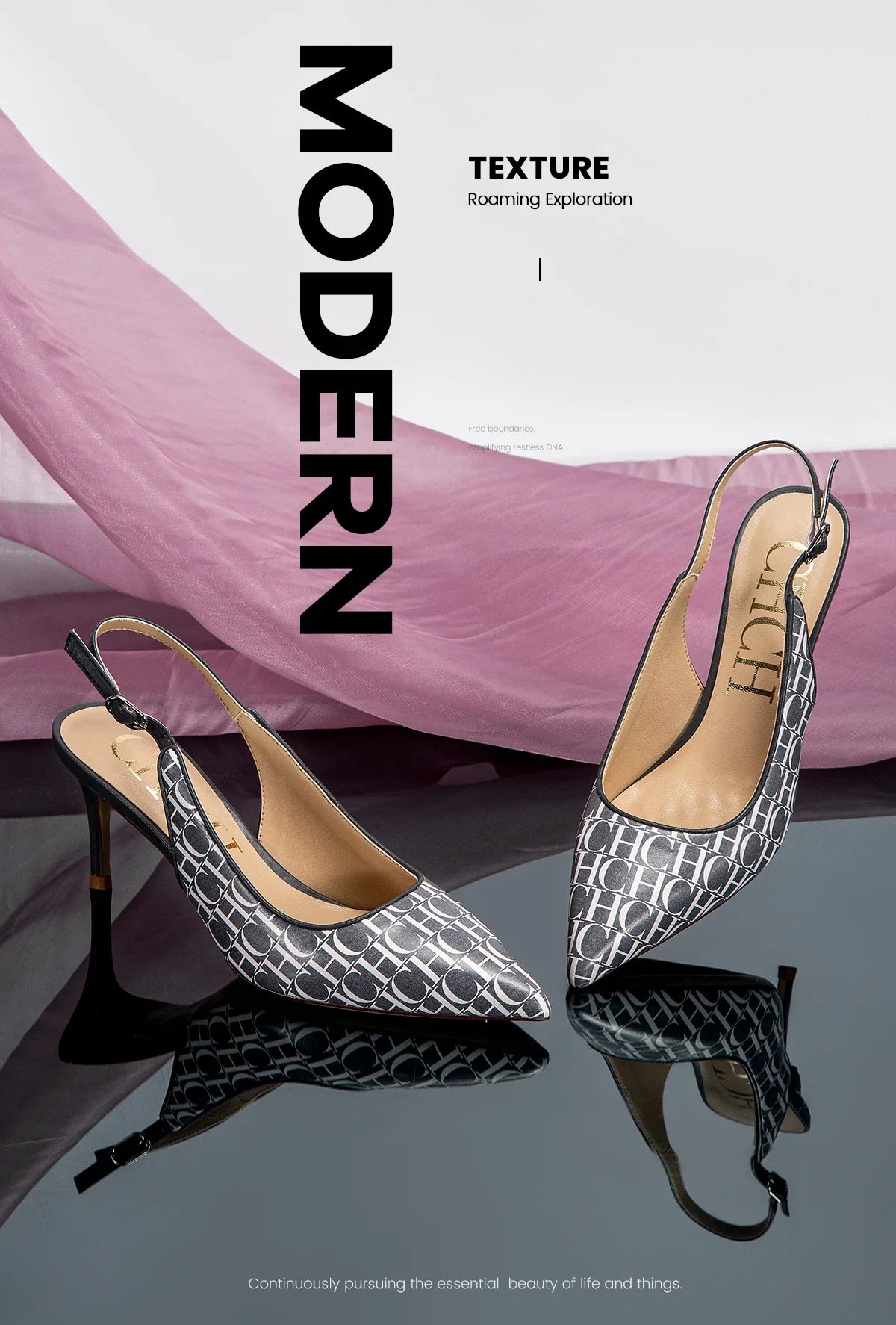 2024 Heels Women's 7cm High Heels Ankle Strap Heeled Sandals Wedding Party Dress Shoes