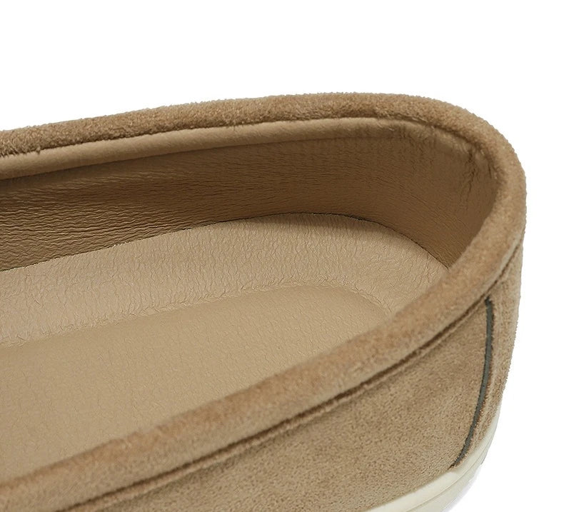 New autumn British style men's bean shoes fashionable youth low top casual single shoes Le Fu shoes
