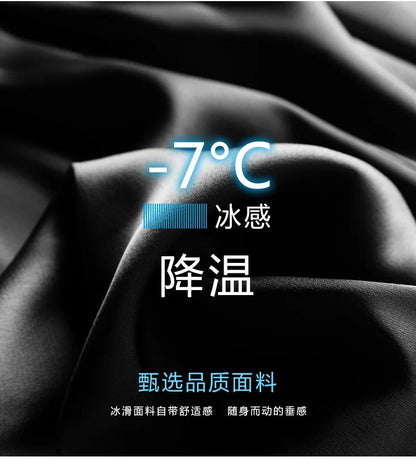 High Waist Ice Silk Acetate Shorts Pants Women's Summer Thin Satin Cropped Pants Casual Loose Plus Size Pajamas Women Shorts